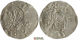Денарий, Германия, Франкония, Heinrich IV (1056-1106), м.д. Mainz, Dbg. 796
