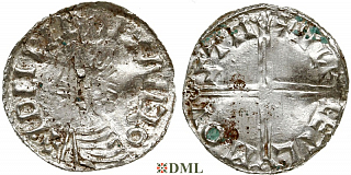 Денарий, Англия, Æthelred II (978-1016), м.д. Stamford, монетарий Ulfcetel, North 774