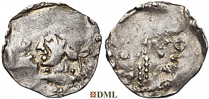 Денарий, Германия, Нижняя Лотарингия, Heinrich III (1039-1046), м.д. Huy, Ilisch 2014, 33.15