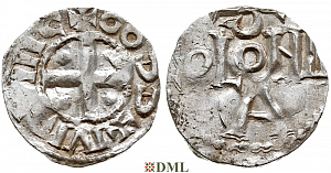 Денарий, Германия, Саксония, Anonymous bishop, м.д. Soest, Dbg. 342