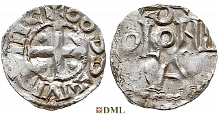 Денарий, Германия, Саксония, Anonymous bishop, м.д. Soest, Dbg. 342