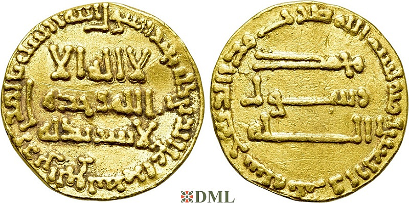 Динар, Аббасиды, халиф al-Mansur (754-775)