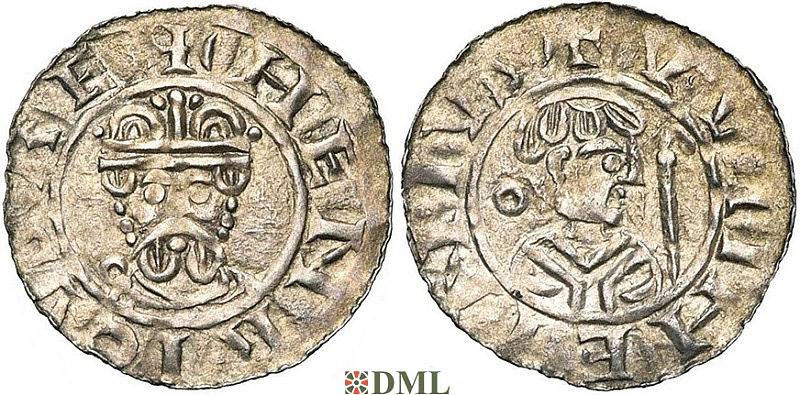 Денарий, Германия, Нижняя Лотарингия, B. Wilhelm (1054-1076), м.д. Groningen, Ilisch 2000 18.10