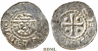 Денарий, Германия, Нижняя Лотарингия, Hermann (1059-1074), м.д. Jever, Dbg