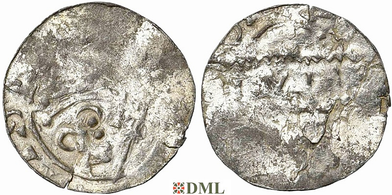 Денарий, Германия, Нижняя Лотарингия, Gf. Bruno III (1050-1057), Frisian imitations