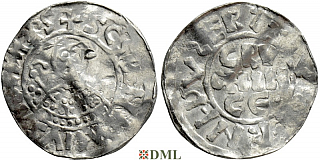 Денарий, Германия, Нижняя Лотарингия, Bernold (1040-1054), м.д. Groningen, Ilisch 2000 18.1
