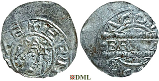 Денарий, Германия, Нижняя Лотарингия, Bruno III (1050-1057), м.д. Dokkum, Ilisch 2000, 21.19