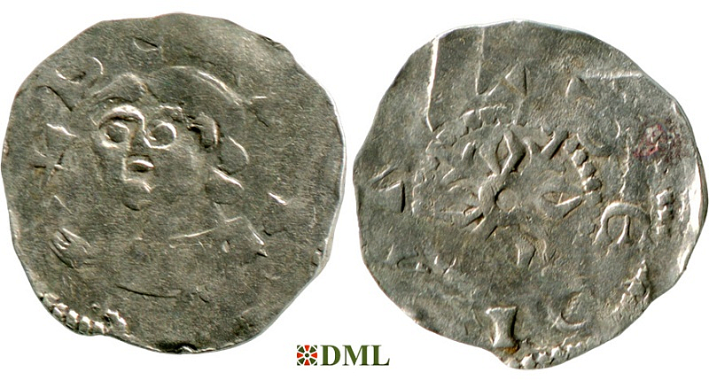Денарий, Германия, Нижняя Лотарингия, Albert II (1031-1063), м.д. Dinant, Ilisch 2014, 30.9