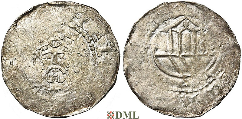Денарий, Германия, Франкония, Kg. Heinrich III (1039-1046), м.д. Speyer, Dbg. 830