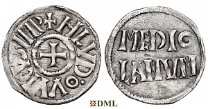 Денье, Каролинги, Louis le Pieux  (814-840), Depeyrot 662I