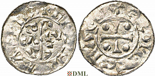 Денарий, Германия, Нижняя Лотарингия, B. Bernold (1040-1054), м.д. Groningen, Ilisch 2000 18.3