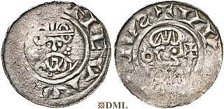 Денарий, Германия, Нижняя Лотарингия, B. Wilhelm (1054-1076), м.д. Groningen, Ilisch 2000 18.4