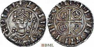 Денарий, Англия, William I (1066-1087), м.д. Bristol