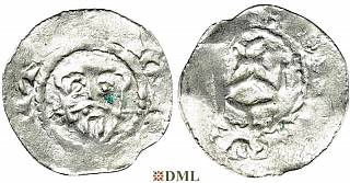 Денарий, Германия, Нижняя Лотарингия, Anonymous bishop, Umkreis von Emden, Dbg. 1311