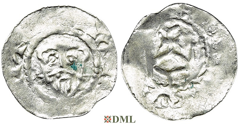Денарий, Германия, Нижняя Лотарингия, Anonymous bishop, Umkreis von Emden, Dbg. 1311