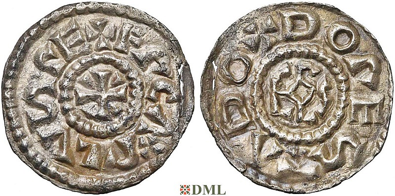 Денарий, Каролинги, Charlemagne (768-814), м.д. Dorestad