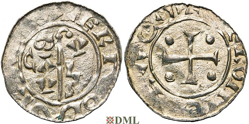 Денарий, Германия, Нижняя Лотарингия, B. Bernold (1040-1054), м.д. Groningen, Ilisch 2000 18.3