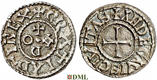 Денье, Каролинги, Eudes (887-898), м.д. Angers, Depeyrot 44