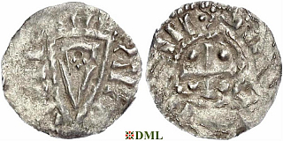 Денарий, Германия, Нижняя Лотарингия, Anonymous bishop, unknown mints, Ilisch 2000, 20.4