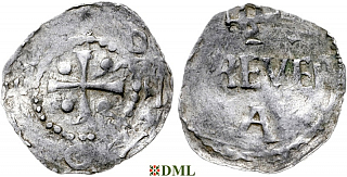Денарий, Германия, Верхняя Лотарингия, Otto III (983-1002), м.д. Trier, Dbg. 461