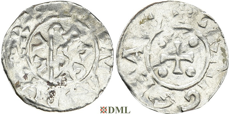 Денарий, Германия, Нижняя Лотарингия, B. Bernold (1040-1054), м.д. Groningen, Ilisch 2000 18.3