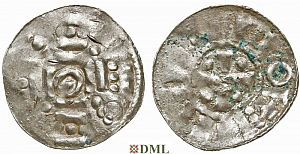Денарий, Германия, Нижняя Лотарингия, Anonymous bishop, unknown mints, Ilisch 2000, 20.8.2