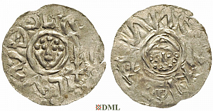 Денарий, Польша, Bolesław II (1058-1080)
