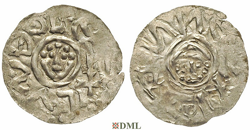 Денарий, Польша, Bolesław II (1058-1080)