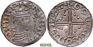 Денарий, Англия, Edward III (1042-1066), м.д. Chichester, монетарий Godwine, North 828