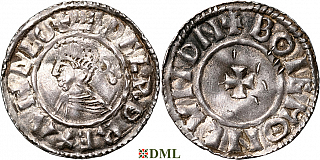 Денарий, Англия, Æthelred II (978-1016), м.д. London, монетарий Boga, North 777