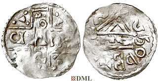 Денарий, Германия, Бавария, B. Hartwig (1009-1023) или EB. Gunther (1024-1025), м.д. Salzburg