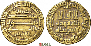 Динар, Аббасиды, халиф al-Amin (809-813), м.д. -, 195 г.х.