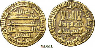 Динар, Аббасиды, халиф al-Amin (809-813), м.д. -, 195 г.х.