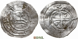 Денарий, Польша, Mieszko II (1013-1025)