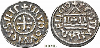Денье, Каролинги, Louis le Pieux (814-840), Unknown mints, Depeyrot 1179