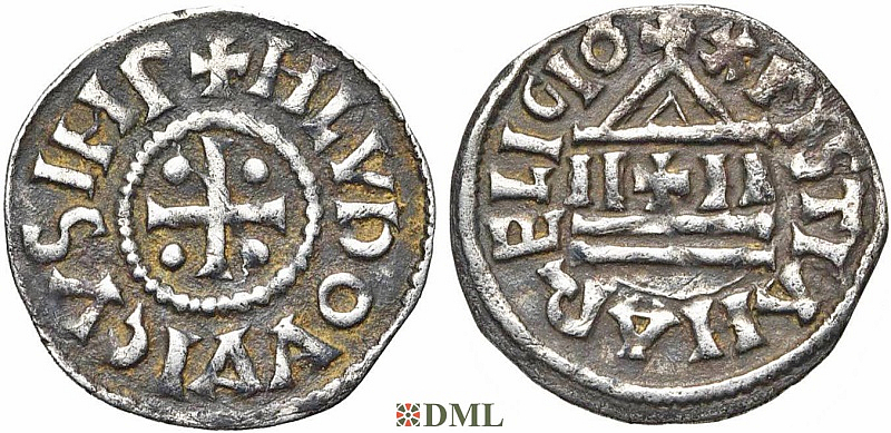 Денье, Каролинги, Louis le Pieux (814-840), Unknown mints, Depeyrot 1179