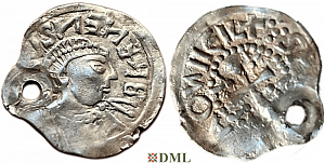 Денарий, Германия, Саксония, Anonymous bishop, м.д. Bremen, Dbg. 724