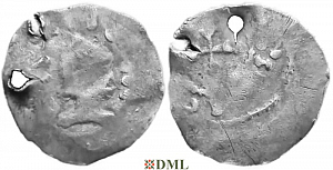 Денарий, Германия, Нижняя Лотарингия, Anonymous bishop, м.д. Maastricht, Ilisch 2014, 40.17