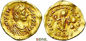 Тремисс, Византия, Justin I (518-527), м.д. Constantinople