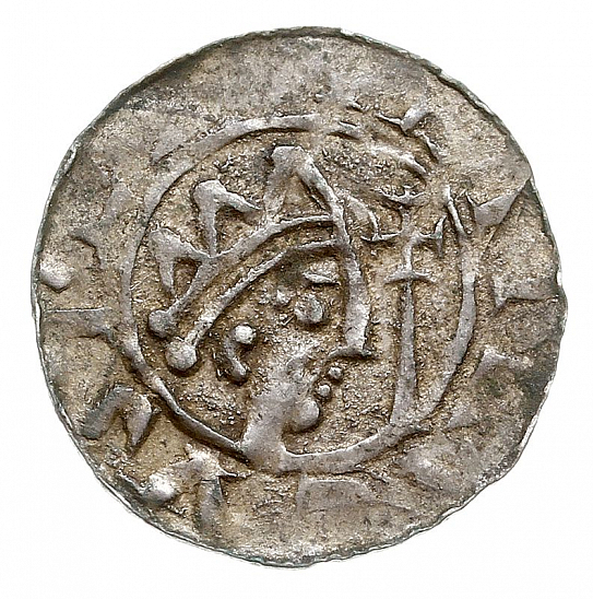 Денарий, Германия, Нижняя Лотарингия, Bruno III (1050-1057), м.д. Leeuwarden, Ilisch 2000, 21.14