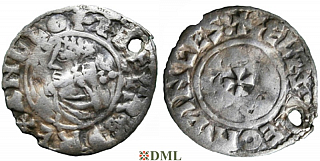 Денарий, Англия, Æthelred II (978-1016), м.д. Winchester, монетарий Ælfsige, North 777