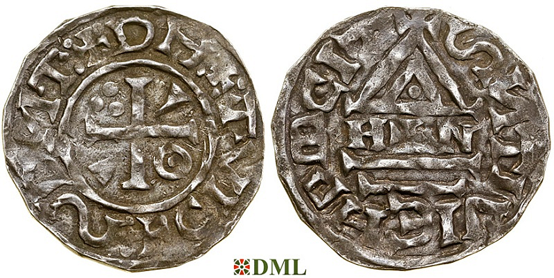 Денарий, Польша, Boleslaw I (992-1025)