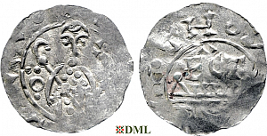 Денарий, Германия, Нижняя Лотарингия, Wilhelm de Ponte (1054-1076), м.д. Utrecht, Ilisch 2000, 10.9