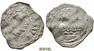 Денарий, Германия, Нижняя Лотарингия, Anonymous bishop, м.д. Stablo, Ilisch 2014, 49.2
