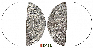 Денарий, Швеция, Olaf Skötkonung (995-1021), м.д. Sigtuna, Malmer -:-