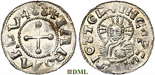 Денарий, Чехия, Богемия, Jaromir (1003-1034), м.д. Prague, Šmerda 1996, 111a