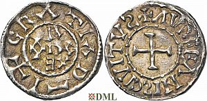 Денарий, Каролинги, Eudes (888-897)