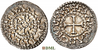 Денье, Каролинги, Charles le Chauve (840-877), м.д. Bayeux, Depeyrot 127