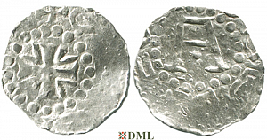 Денарий, Германия, Верхняя Лотарингия, Poppo (1016-1047), м.д. Trier, Dbg. 466
