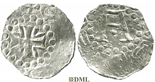 Денарий, Германия, Верхняя Лотарингия, Poppo (1016-1047), м.д. Trier, Dbg. 466